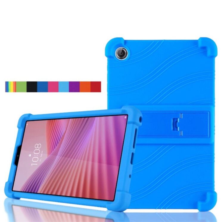 Защитный чехол Deexe Color AirBag для Lenovo Tab One - Dark Blue: фото 14 из 20
