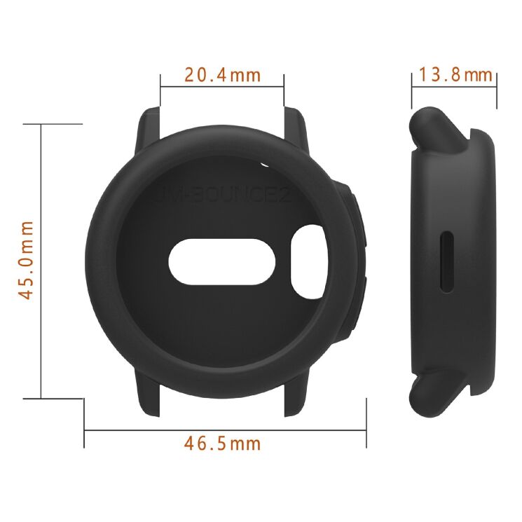 Захисний чохол Deexe Color Frame для Garmin Bounce 2 - Black (362501B) Захисний чохол Deexe Color Frame для Garmin Bounce 2 - Black: фото 4 з 4