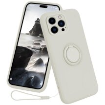 Защитный чехол Deexe Color Shell для Apple iPhone 16 Pro Max - White: фото 1 из 6