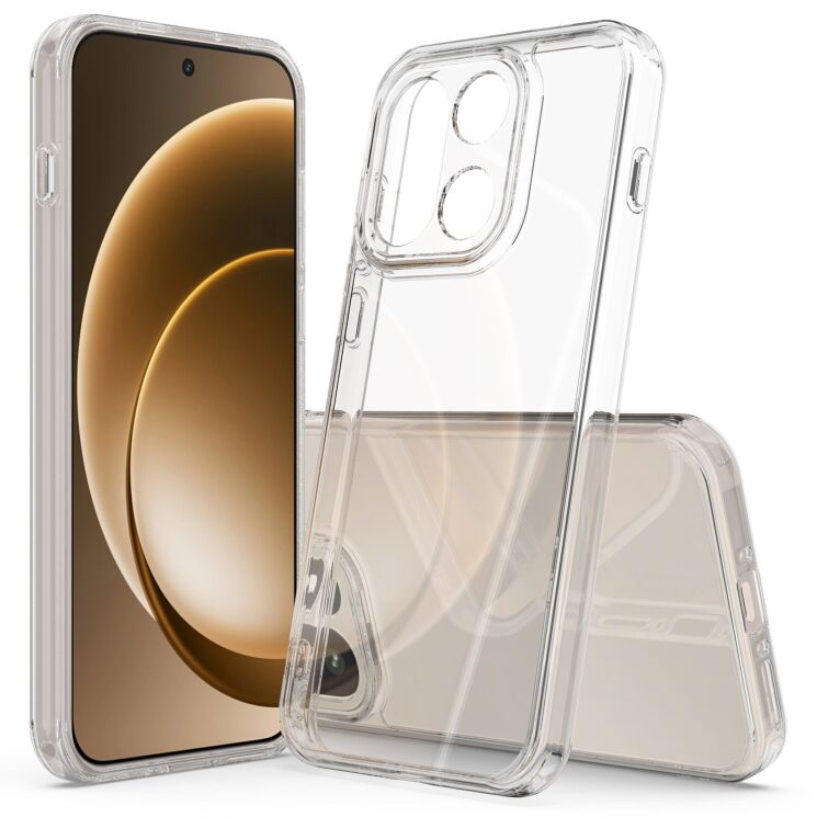 Захисний чохол Deexe Crystal Hybrid для OnePlus 15 - Clear: фото 2 з 6