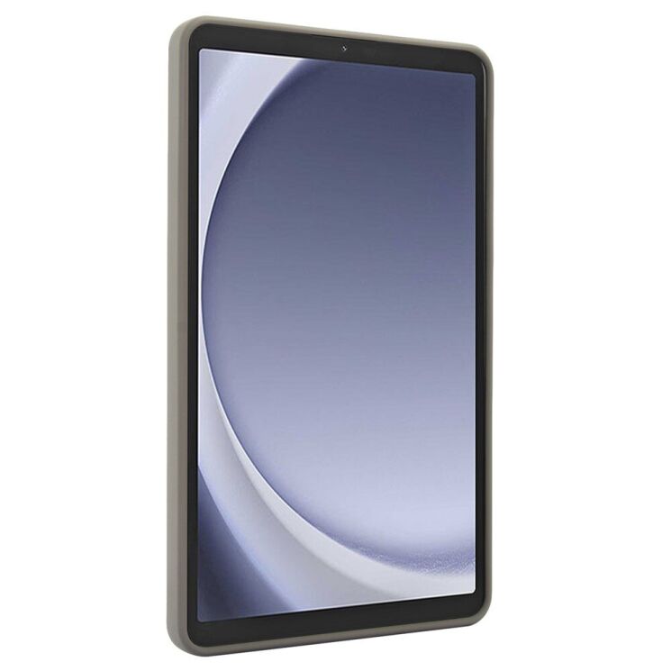 Защитный чехол Deexe Crystal Kickstand для Samsung Galaxy Tab A9 (X110/115) - Grey: фото 6 из 12