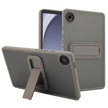 Защитный чехол Deexe Crystal Kickstand для Samsung Galaxy Tab A9 (X110/115) - Grey: фото 1 из 12