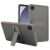 Захисний чохол Deexe Crystal Kickstand для Samsung Galaxy Tab A9 (X110/115) - Grey: фото 1 з 12