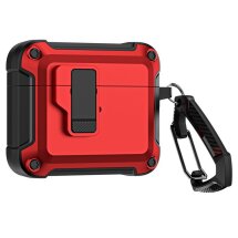 Защитный чехол Deexe Defender Pro для Apple AirPods 4 - Red: фото 1 из 10