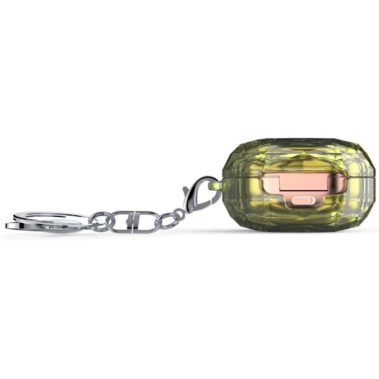 Захисний чохол Deexe Diamond Case для Samsung Galaxy Buds Live / Buds Pro / Buds 2 / Buds 2 Pro / Buds FE - Yellow: фото 4 з 7