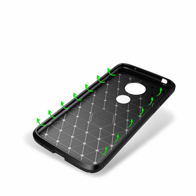Защитный чехол Deexe Fusion для Motorola Moto G7 Play (XT1952) - Blue: фото 6 из 6
