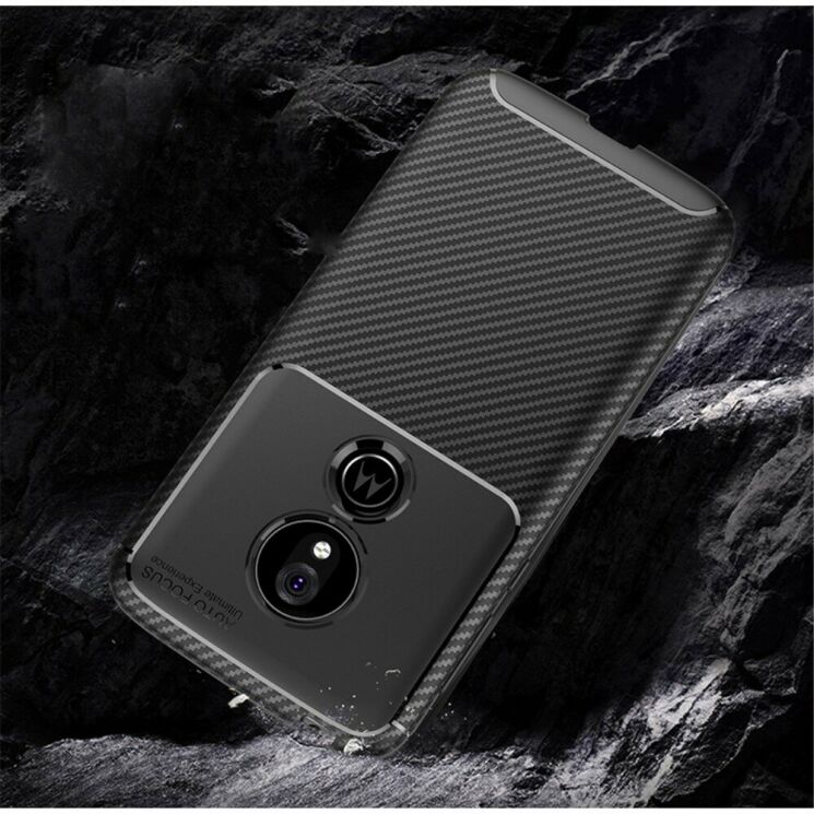Защитный чехол Deexe Fusion для Motorola Moto G7 Play (XT1952) - Blue: фото 5 из 6