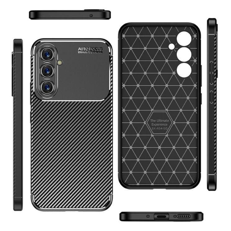 Защитный чехол Deexe Fusion для Samsung Galaxy A54 (A546) - Black: фото 4 из 12