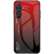 Захисний чохол Deexe Gradient Color для Samsung Galaxy A36 (A366) - Red / Black (380109RB)