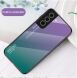 Защитный чехол Deexe Gradient Color для Samsung Galaxy S21 FE (G990) - Purple / Green (230645VG). Фото 2 из 11