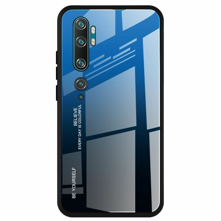 Захисний чохол Deexe Gradient Color для Xiaomi Mi Note 10 Pro - Blue/Black: фото 1 з 13