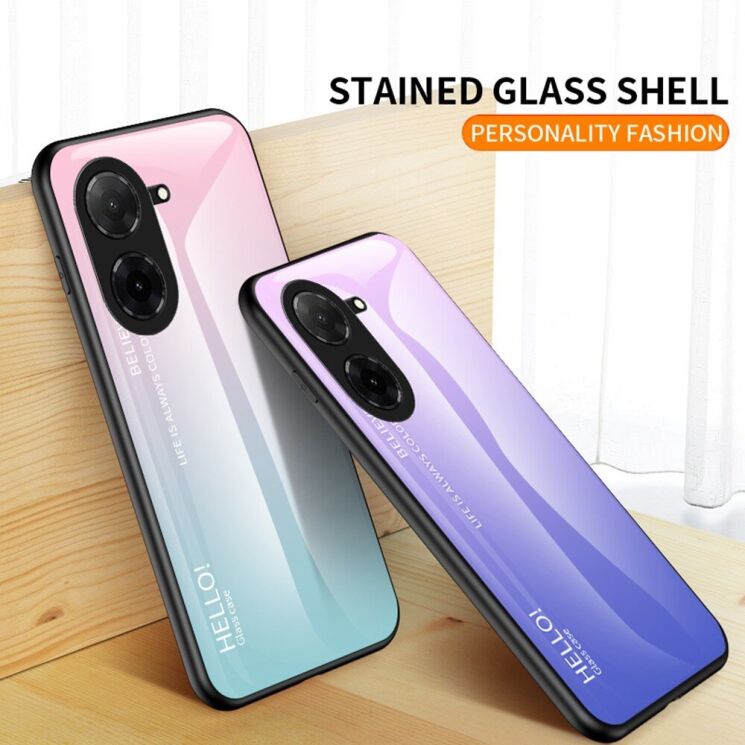 Захисний чохол Deexe Gradient Color для Xiaomi Redmi A5 - Rose: фото 5 з 14