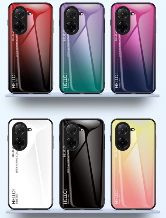 Захисний чохол Deexe Gradient Color для Xiaomi Redmi A5 - Rose: фото 12 з 14