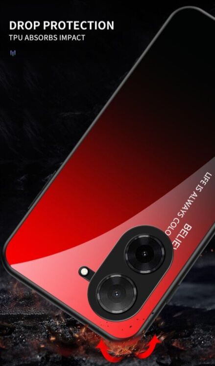 Захисний чохол Deexe Gradient Color для Xiaomi Redmi A5 - Rose: фото 13 з 14