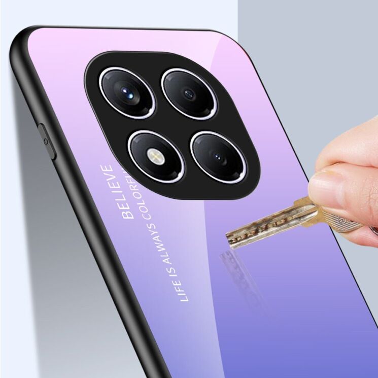 Защитный чехол Deexe Gradient Color для Xiaomi Redmi Note 14 Pro - Yellow: фото 2 из 8