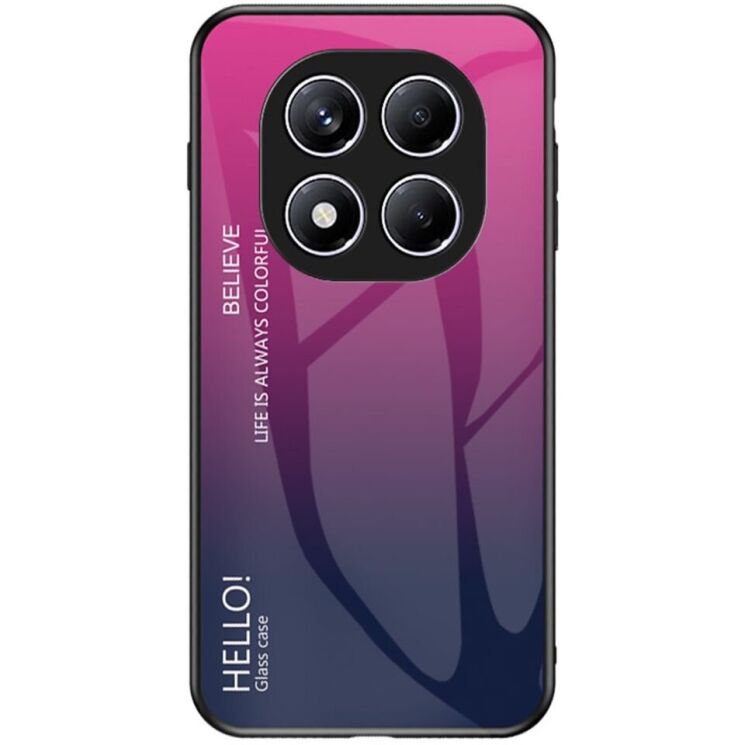 Защитный чехол Deexe Gradient Color для Xiaomi Redmi Note 14 Pro - Rose: фото 1 из 8
