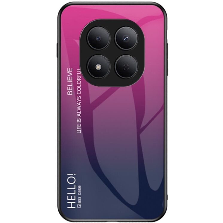 Защитный чехол Deexe Gradient Color для Xiaomi Redmi Note 15 Pro 5G - Rose: фото 1 из 7