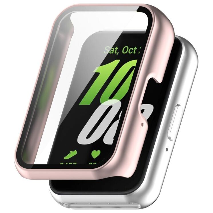 Защитный чехол Deexe Hard Frame для Samsung Galaxy Fit 3 - Matte Pink: фото 1 из 8