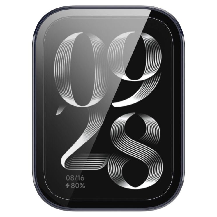 Защитный чехол Deexe Hard Frame для Xiaomi Mi Smart Band 8 Pro - Ink Blue: фото 6 из 8