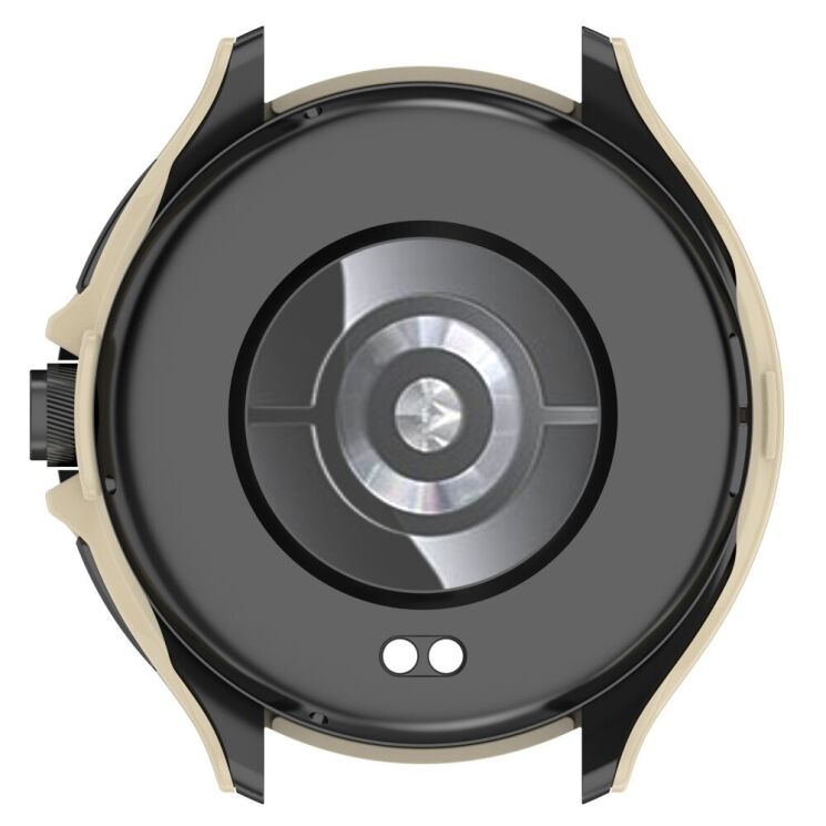 Захисний чохол Deexe Hard Frame для Xiaomi Watch 2 Pro - Ivory White: фото 7 з 8
