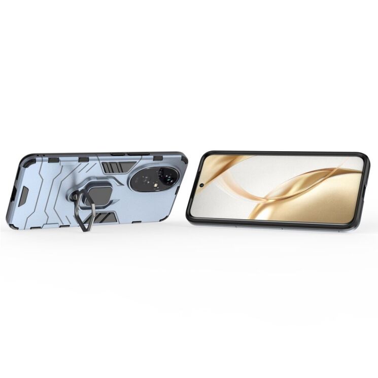 Защитный чехол Deexe Hybrid Case для Honor 200 - Blue: фото 3 из 6