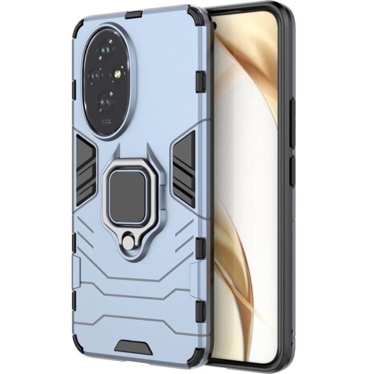 Защитный чехол Deexe Hybrid Case для Honor 200 - Blue: фото 2 из 6