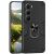 Захисний чохол Deexe Hybrid Shell для Infinix Hot 60 Pro - Black: фото 1 з 7