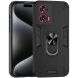 Защитный чехол Deexe Hybrid Shell для Motorola Edge 50 Fusion - Black (354244B). Фото 1 из 7
