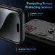 Защитный чехол Deexe Hybrid Shell для Motorola Edge 50 Fusion - Black (354244B). Фото 3 из 7