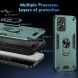 Защитный чехол Deexe Hybrid Shell для Motorola Moto G54 - Green (340252G). Фото 7 из 7