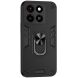 Защитный чехол Deexe Hybrid Shell для ZTE Blade A35 / Blade A55 - Black (367708B). Фото 1 из 7