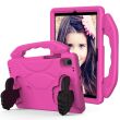 Захисний чохол Deexe Kids Stand для Samsung Galaxy Tab A8 10.5 (X200/205) - Rose (317622M)
