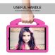 Захисний чохол Deexe Kids Stand для Samsung Galaxy Tab A8 10.5 (X200/205) - Rose (317622M). Фото 2 з 6