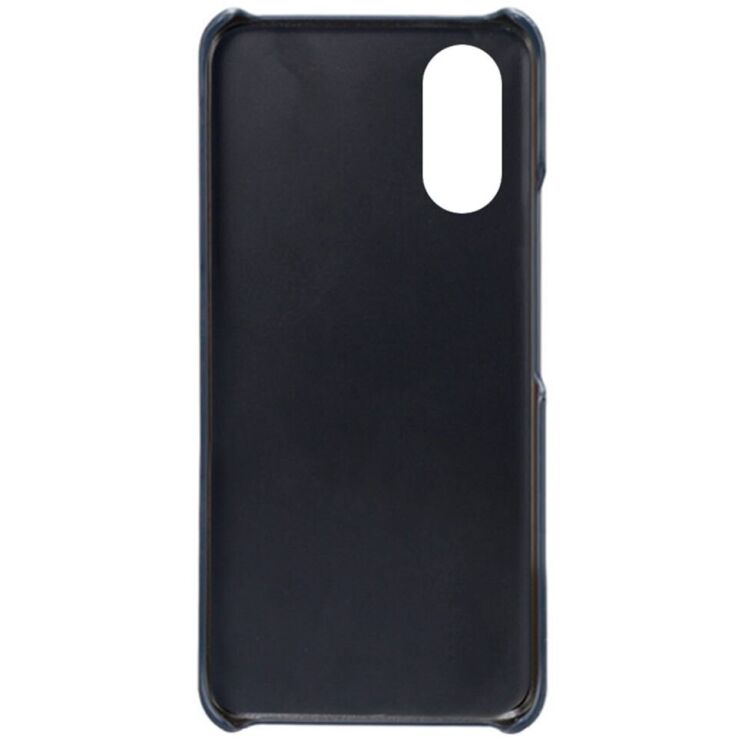 Защитный чехол Deexe Leather Back Cover для OPPO A98 - Blue: фото 4 из 4