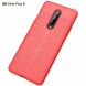 Захисний чохол Deexe Leather Cover для OnePlus 8 - Red (264804R). Фото 2 з 11