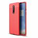 Захисний чохол Deexe Leather Cover для OnePlus 8 - Red (264804R). Фото 1 з 11