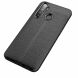 Защитный чехол Deexe Leather Cover для Realme 5 Pro / Realme Q - Black (248500B). Фото 6 из 11