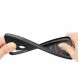 Защитный чехол Deexe Leather Cover для Realme 5 Pro / Realme Q - Black (248500B). Фото 10 из 11