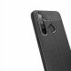 Защитный чехол Deexe Leather Cover для Realme 5 Pro / Realme Q - Black (248500B). Фото 3 из 11