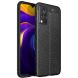Защитный чехол Deexe Leather Cover для VIVO V21 - Black (350302B). Фото 1 из 9