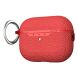 Защитный чехол Deexe Leather Cover (FH) для Apple AirPods Pro 2 - Red (306000R). Фото 1 из 8