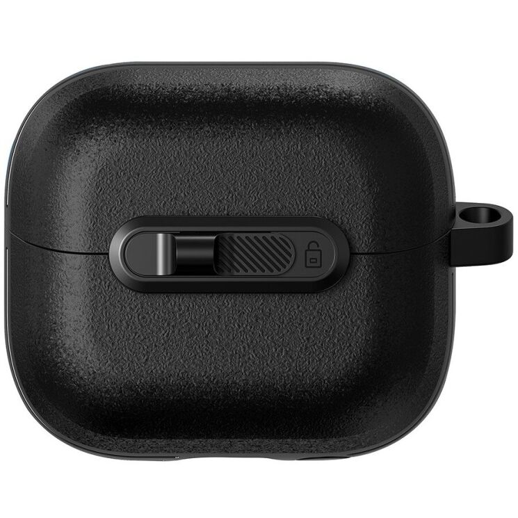 Захисний чохол Deexe Lunar Case для Samsung Galaxy Buds 3 / Buds 3 Pro - Black: фото 1 з 9