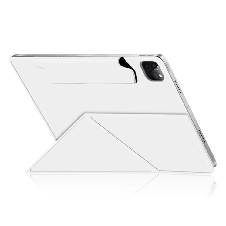 Защитный чехол Deexe Magnetic Case для Apple iPad Pro 11 (2024) - White: фото 4 из 7