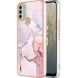 Защитный чехол Deexe Marble Style для Nokia C31 - Rose Gold (308624RG). Фото 1 из 6