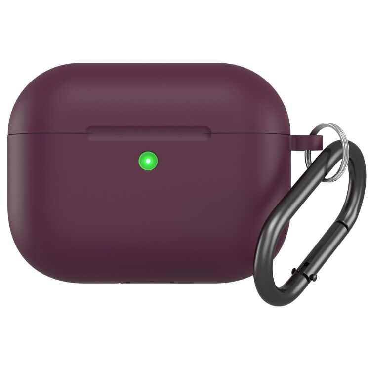 Защитный чехол Deexe Matte Case (FH) для AirPods Pro 3 - Wine Red (390118WR) Защитный чехол Deexe Matte Case (FH) для AirPods Pro 3 - Wine Red: фото 1 из 4