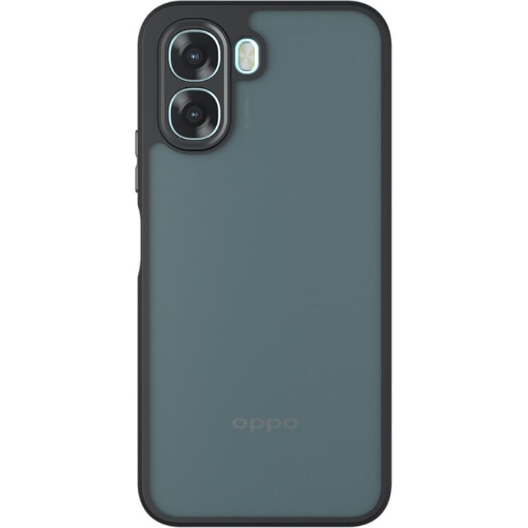 Захисний чохол Deexe Matte Skin для OPPO A6x - Transparent Black (406536TB) Захисний чохол Deexe Matte Skin для OPPO A6x - Transparent Black: фото 1 з 10