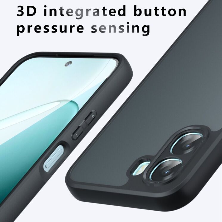 Захисний чохол Deexe Matte Skin для OPPO A6x - Transparent Black (406536TB) Захисний чохол Deexe Matte Skin для OPPO A6x - Transparent Black: фото 10 з 10