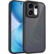 Захисний чохол Deexe Matte Skin для OPPO Reno 16 / 16 Pro - Transparent Black (413245TB). Фото 1 з 8