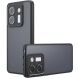 Защитный чехол Deexe Matte Skin для Xiaomi Poco M7 Pro - Black (374436B). Фото 1 из 11