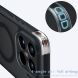Захисний чохол Deexe Matte Skin Kickstand with MagSafe для OnePlus 15T - Transparent Black (410422TB). Фото 4 з 10